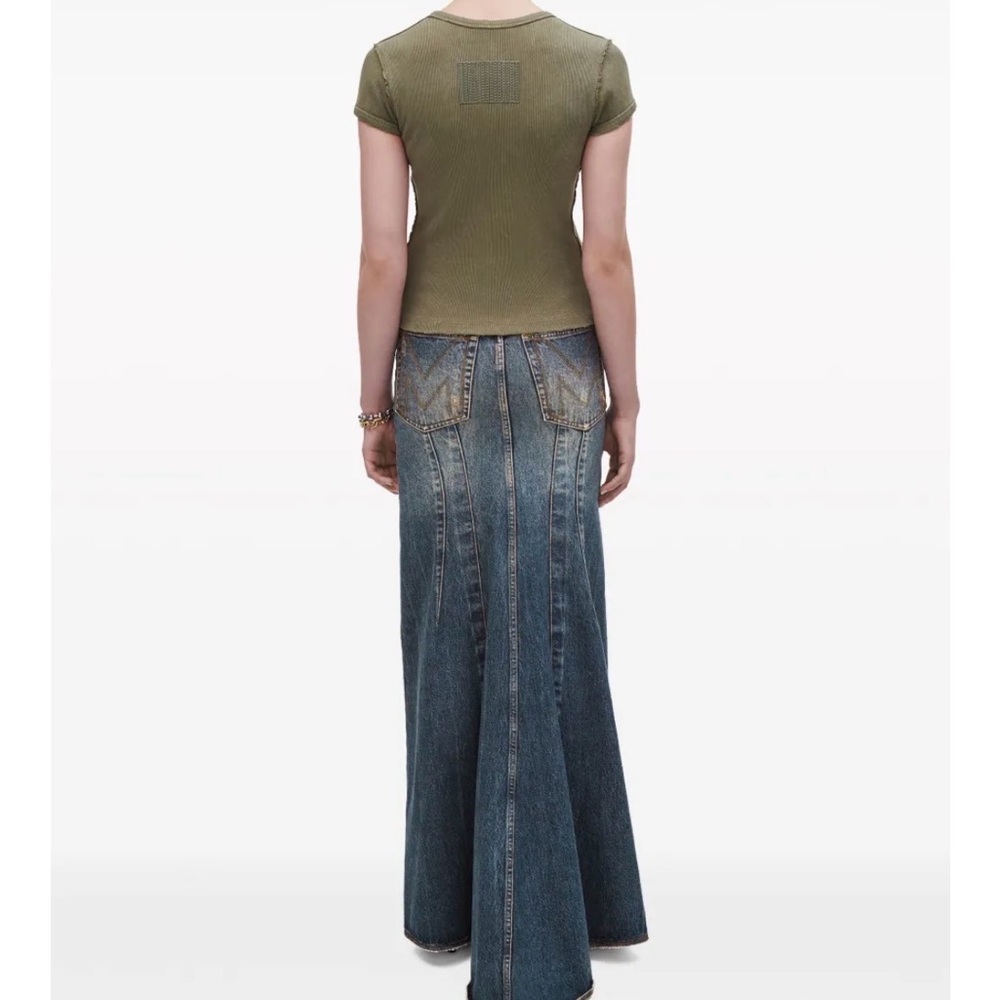 NWT $145 Marc Jacobs Olive Short Sleeve Tee - Picture 2 of 7
